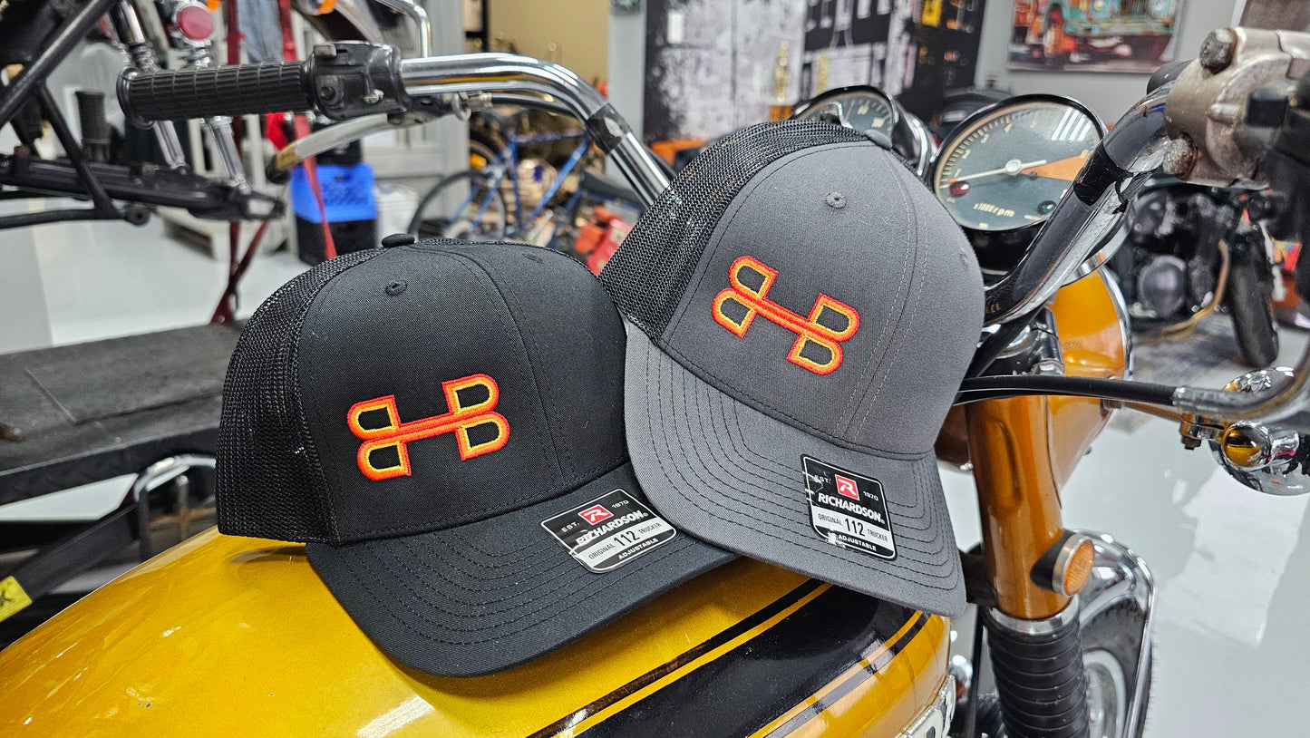 BHB Logo Mesh Snapback Hat 2 Color Options