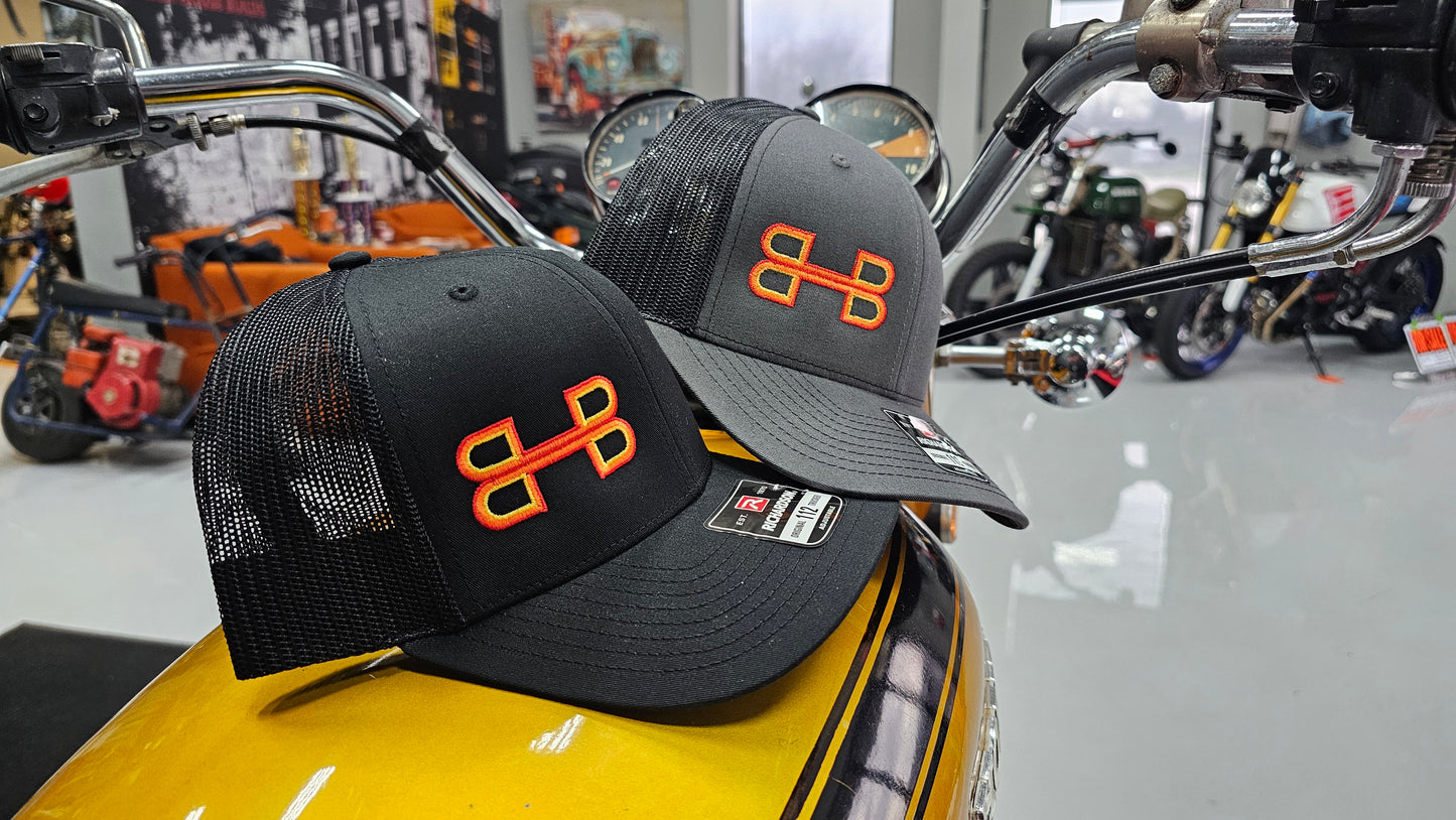 BHB Logo Mesh Snapback Hat 2 Color Options