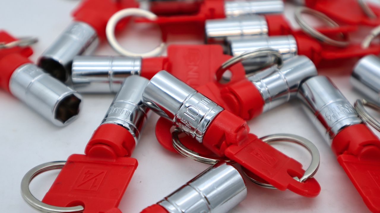 Emergency 10mm Socket Keychain