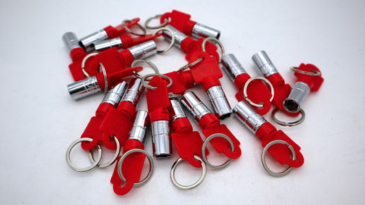 Emergency 10mm Socket Keychain