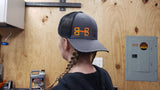 BHB Mesh Trucker Hat Gray/Black