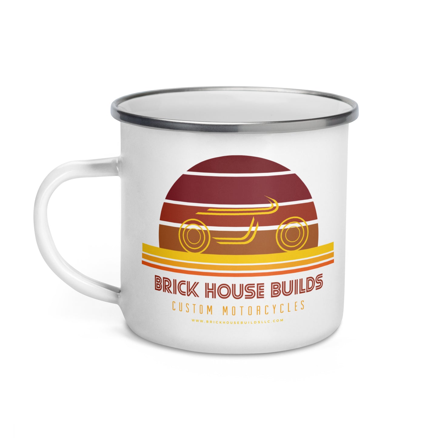 BHB Enamel Mug
