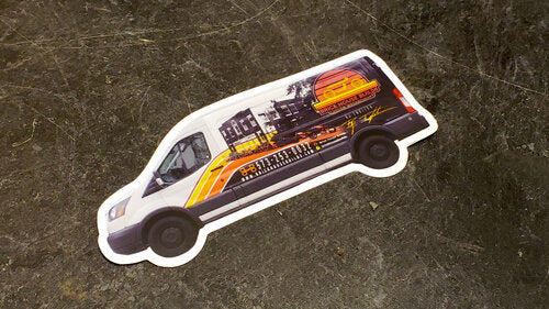 BHB Die Cut Van Sticker